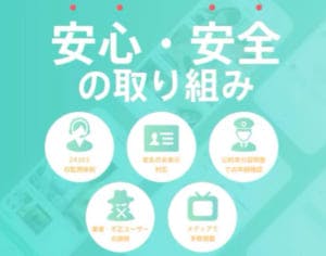 ペイターズ安心安全の取り組み